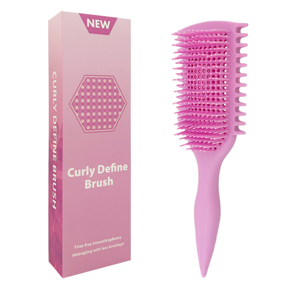 Curl Define Styling Brush for Fluffy Hair