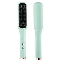 Upgraded wireless hair straightening comb purple