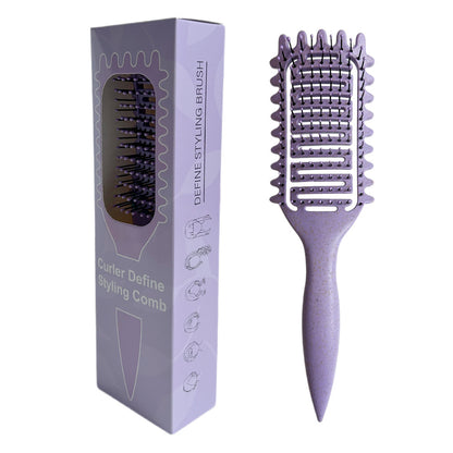 Curly and fluffy styling comb