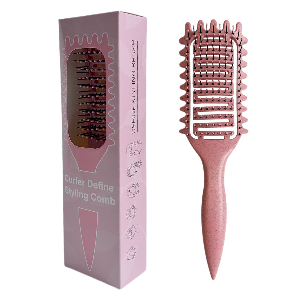 Curly and fluffy styling comb
