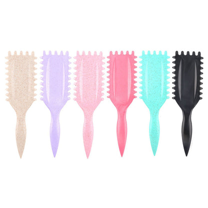 Curly and fluffy styling comb