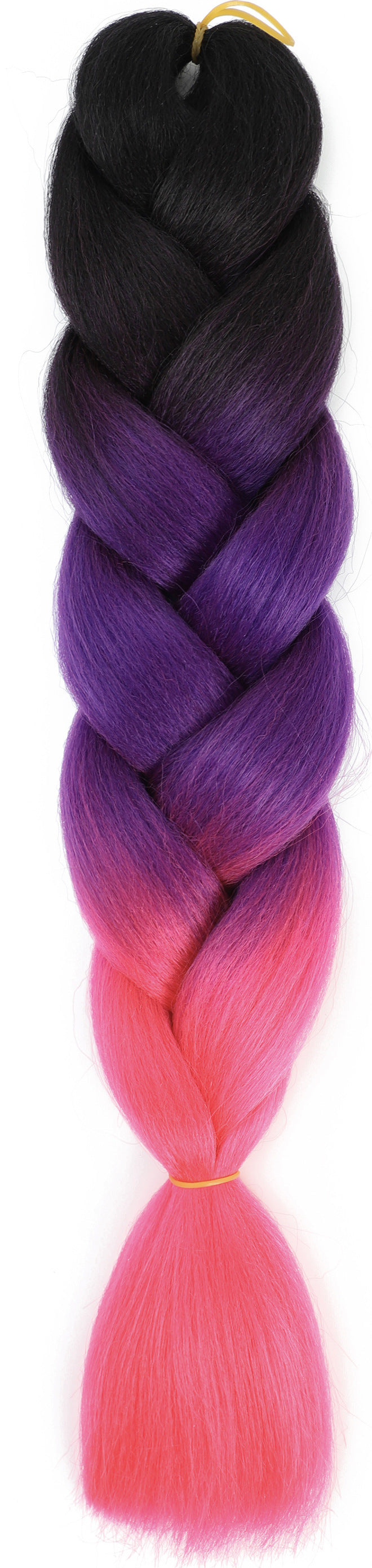 Curly hair color gradient wig