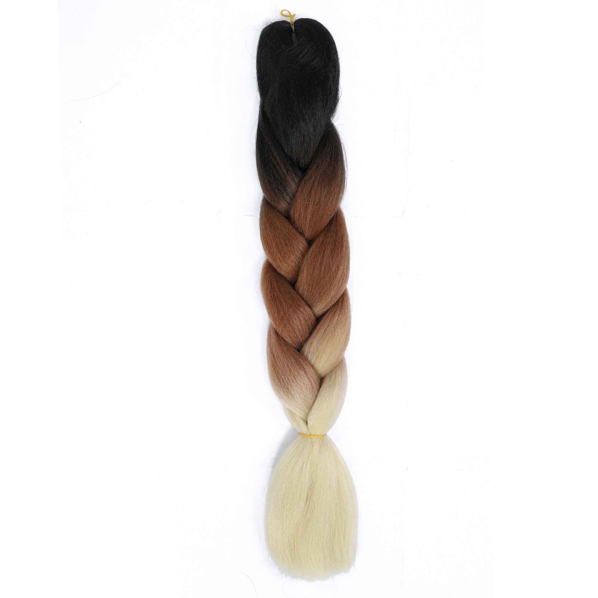 Curly hair color gradient wig