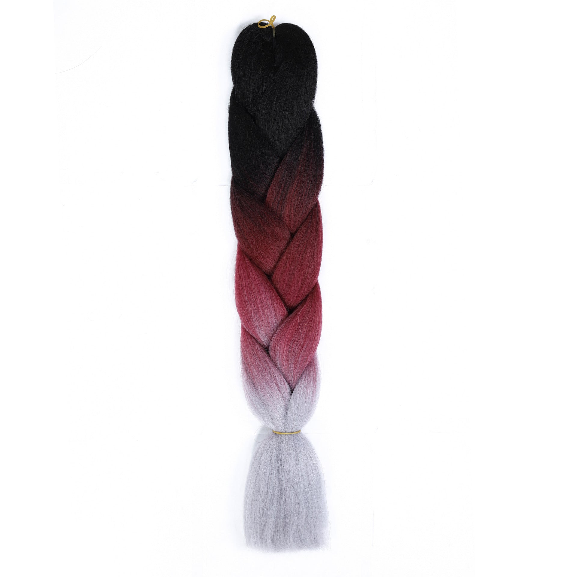 Curly hair color gradient wig