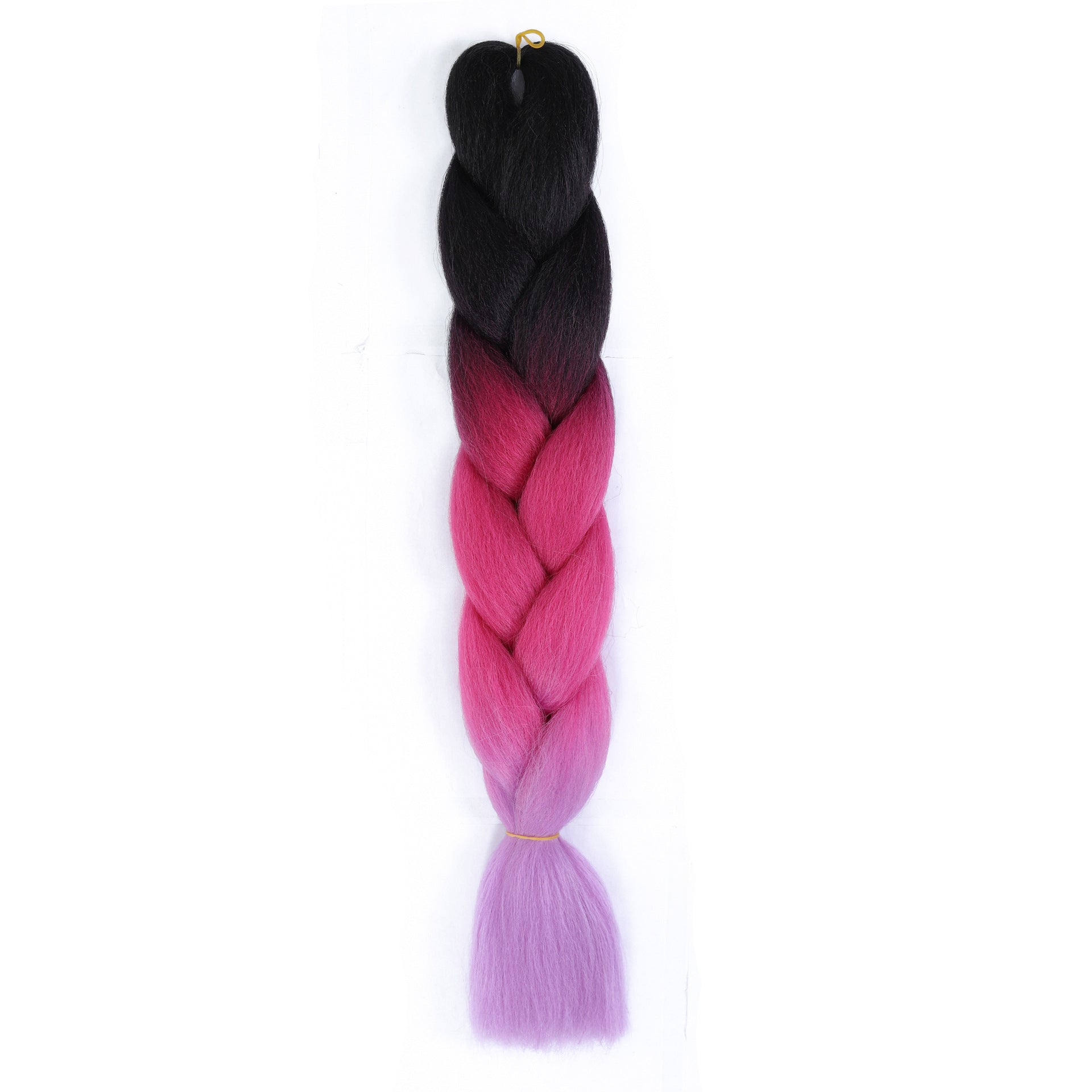 Curly hair color gradient wig