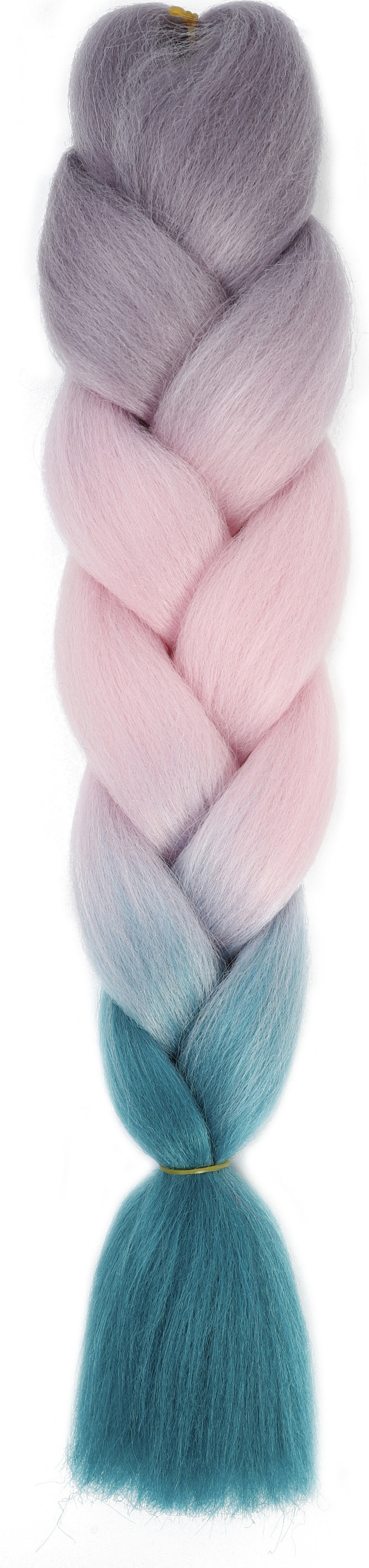 Curly hair color gradient wig