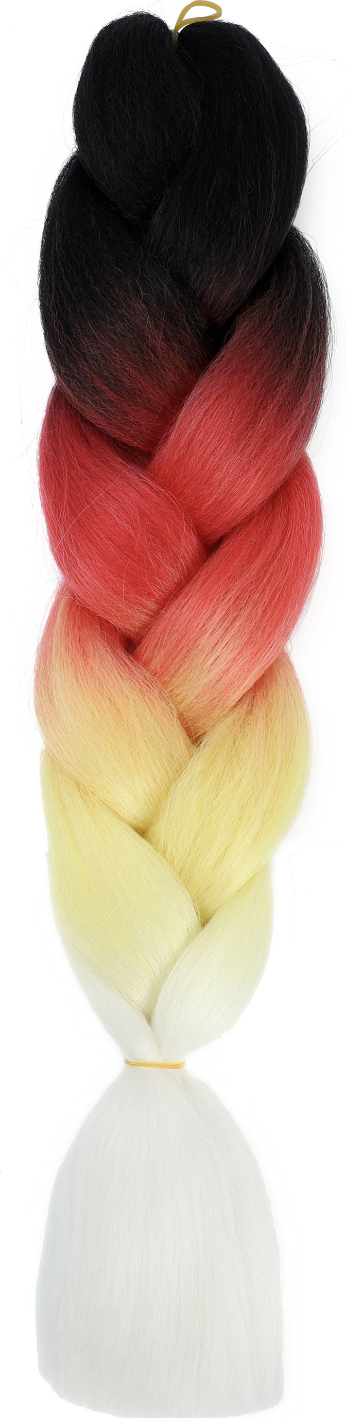 Curly hair color gradient wig