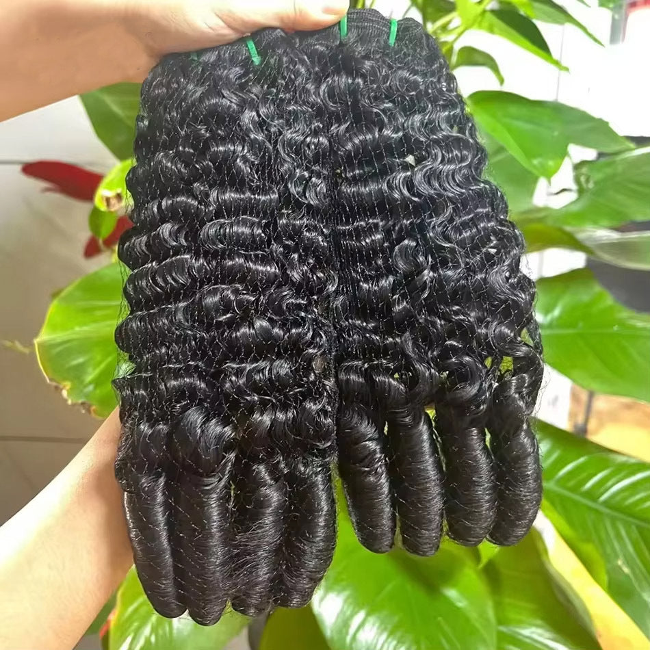 Curly Human Hair Bundles