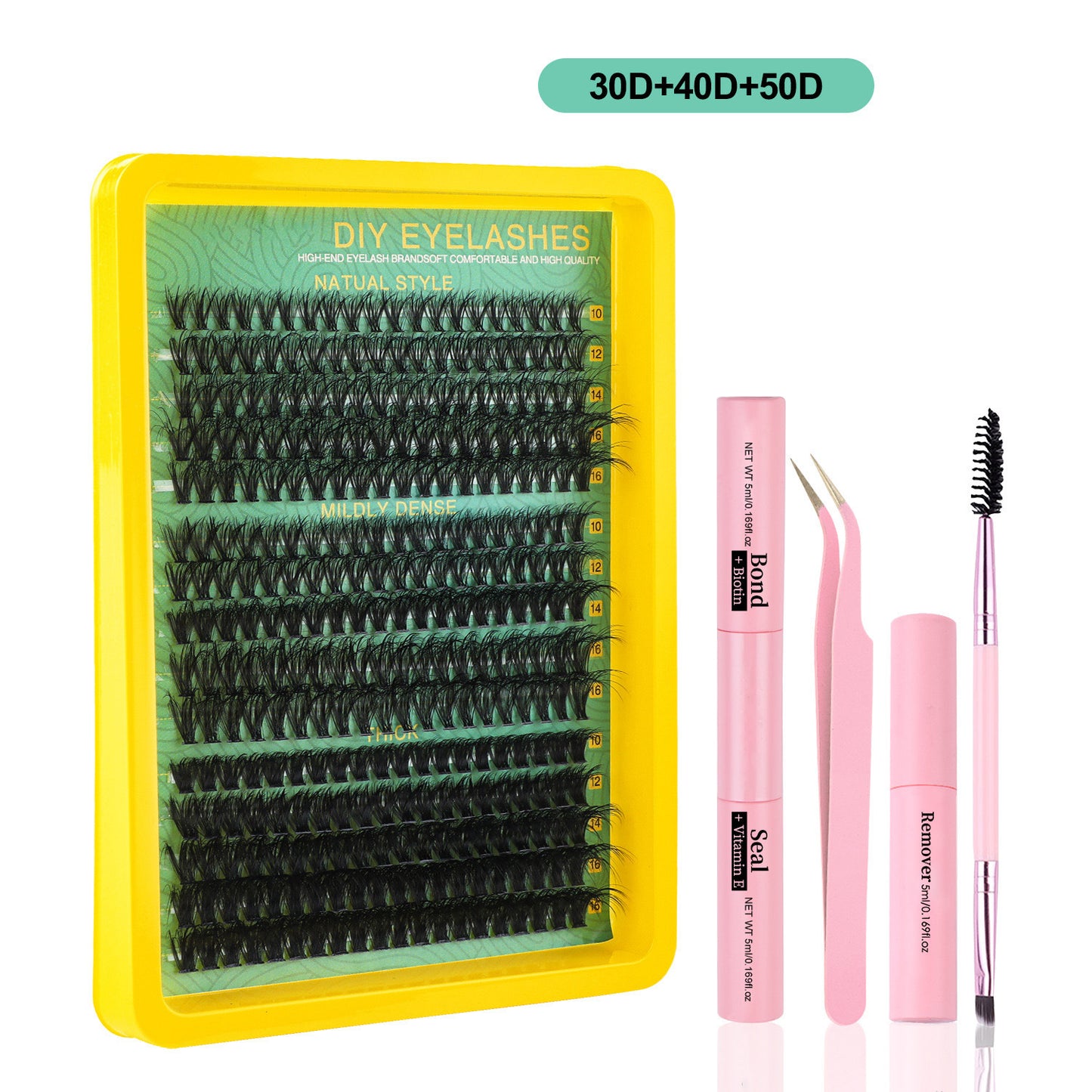 Curly Mixed False Eyelashes