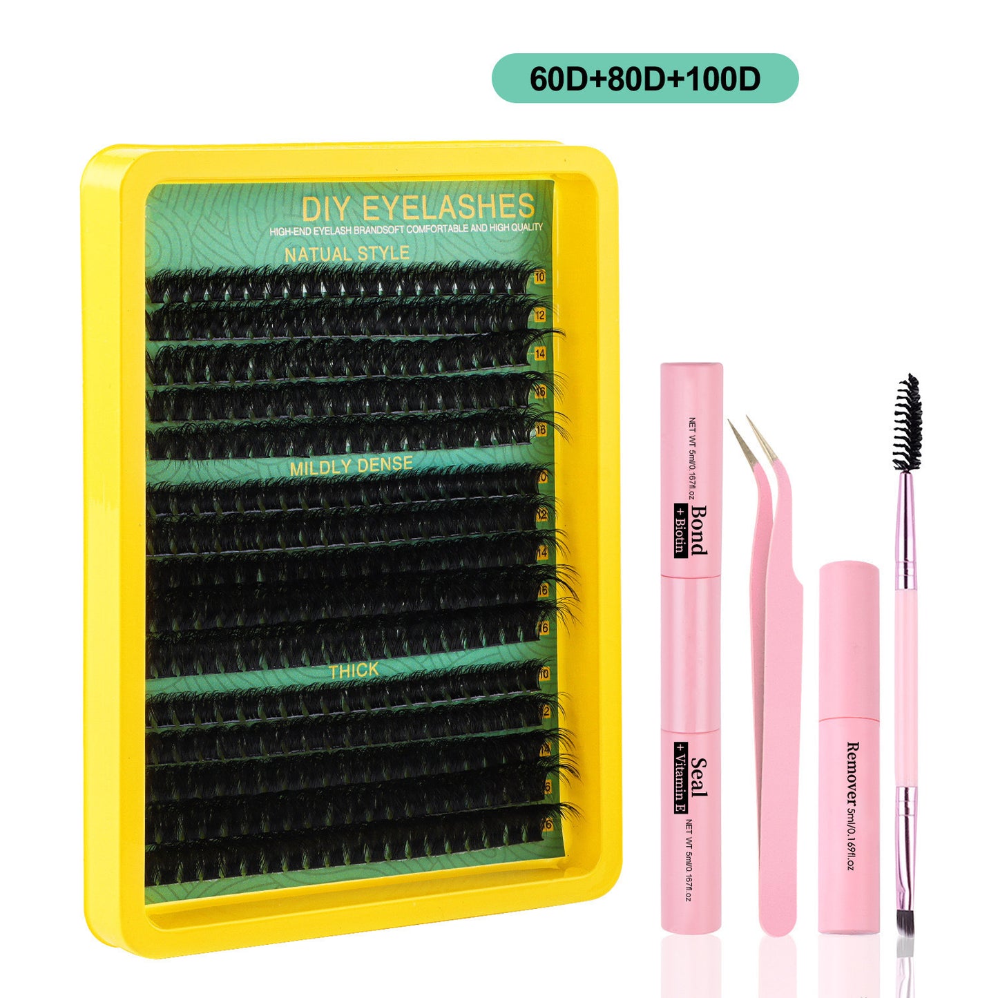 Curly Mixed False Eyelashes