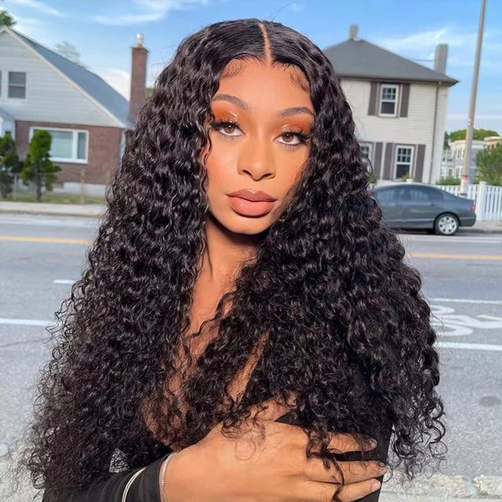 Curly wig cap