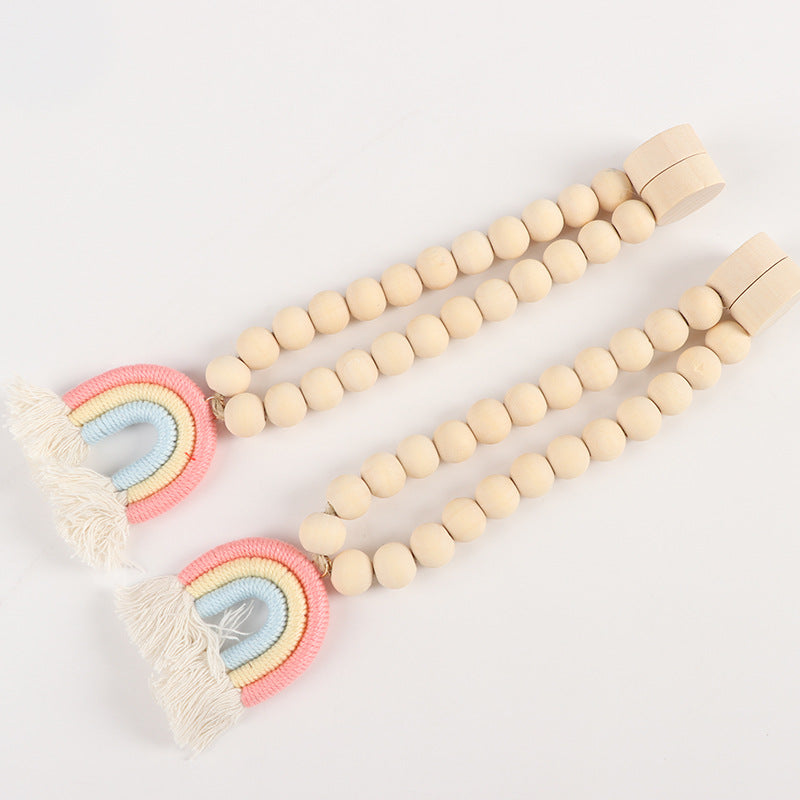 Curtain magnetic tiebacks