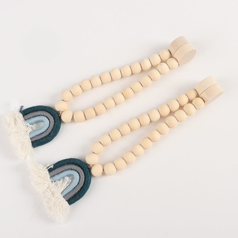 Curtain magnetic tiebacks