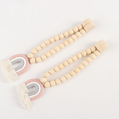Curtain magnetic tiebacks