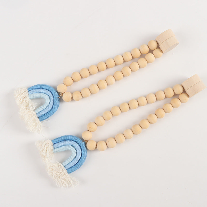 Curtain magnetic tiebacks