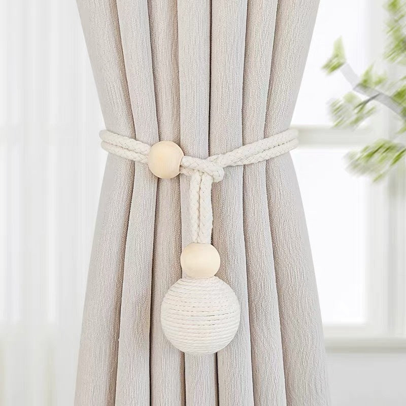 Curtain tiebacks