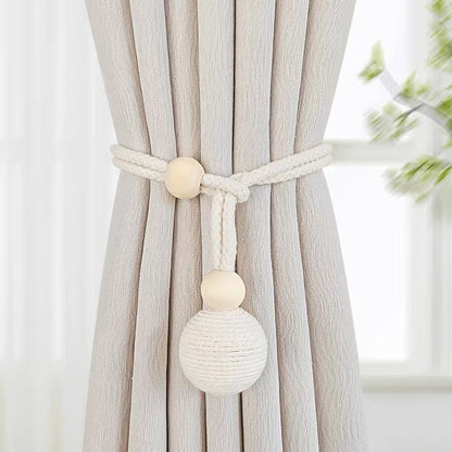 Curtain tiebacks