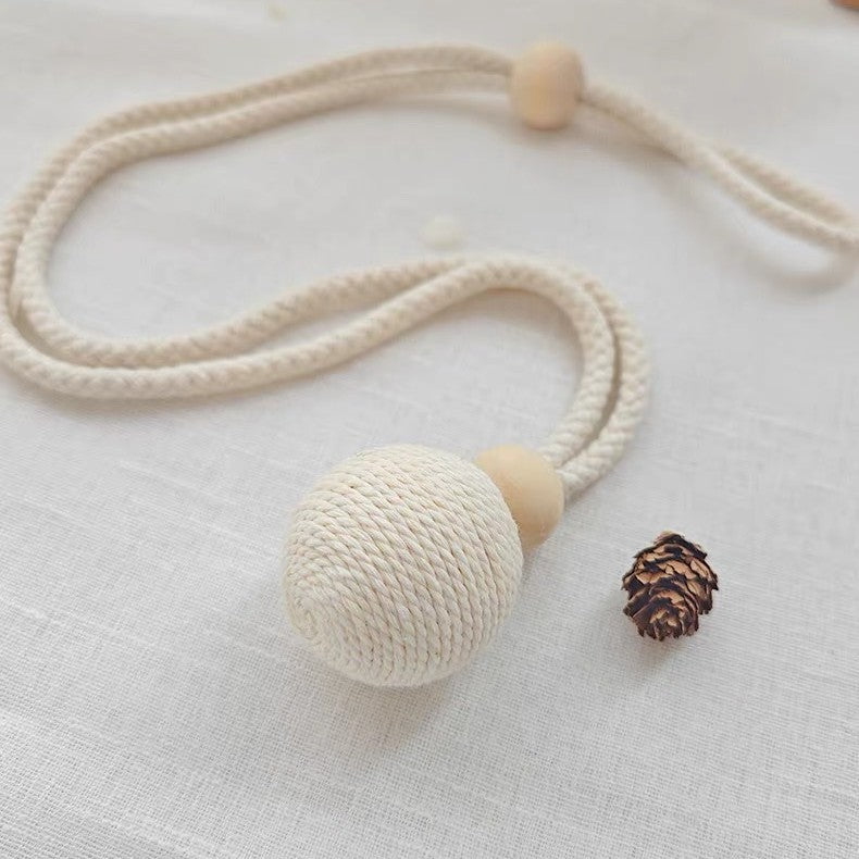 Curtain tiebacks