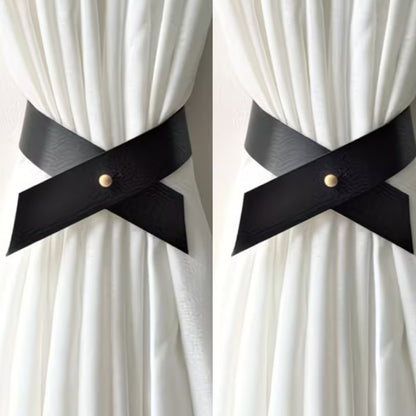Curtain Tiebacks No-Punch Decorative Straps
