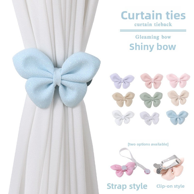Curtain tiebacks