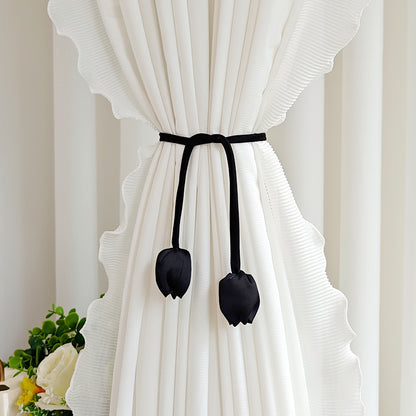 Curtain tiebacks