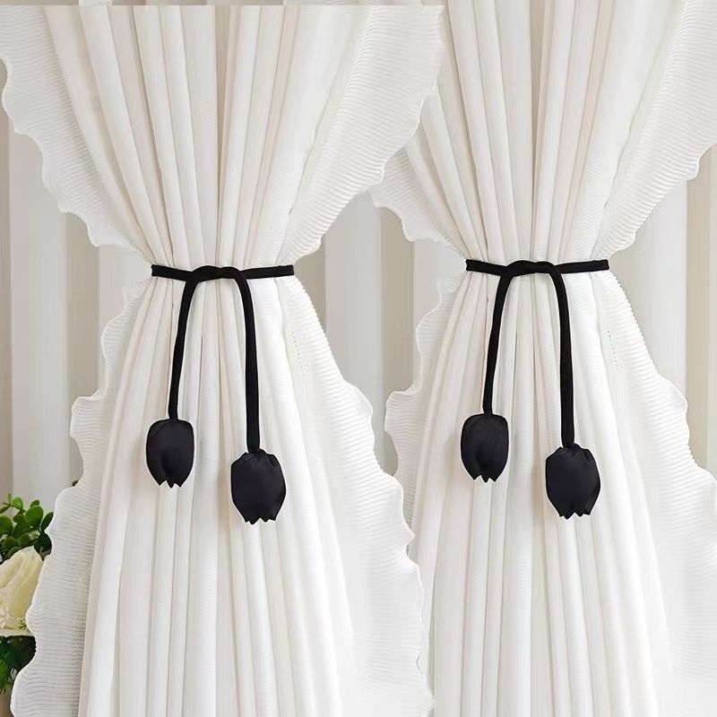 Curtain tiebacks