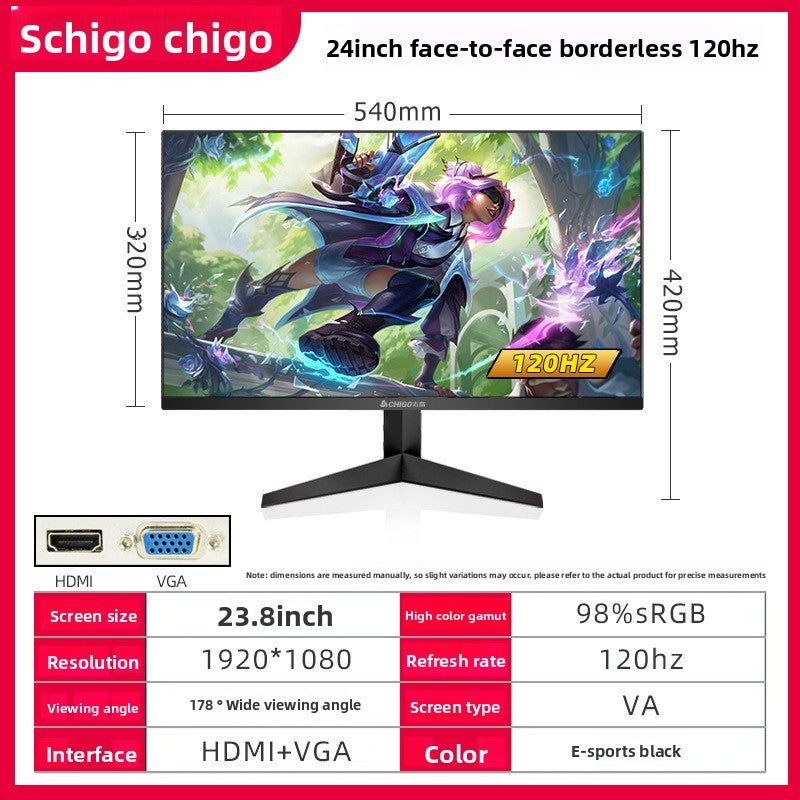 Curved Computer Monitor