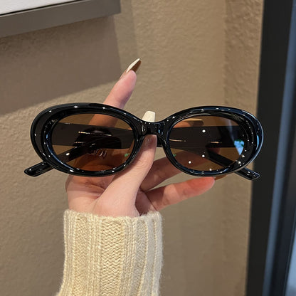 Curved-shaped sunglasses