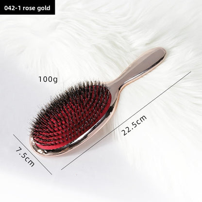 Cushion Comb Pig Bristle Comb