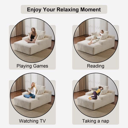 Cushioned Sleeping Sofa