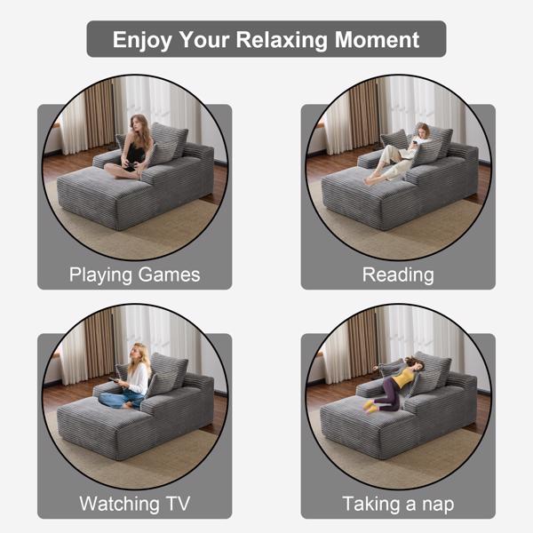 Cushioned Sleeping Sofa