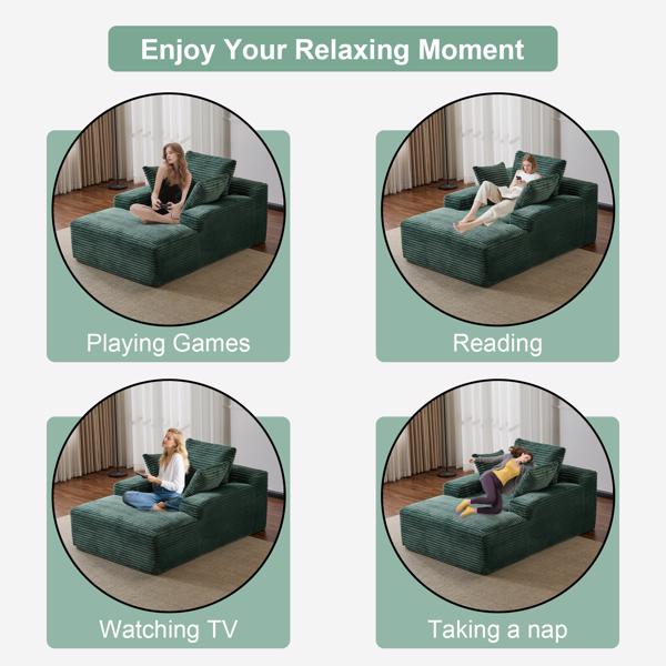 Cushioned Sleeping Sofa