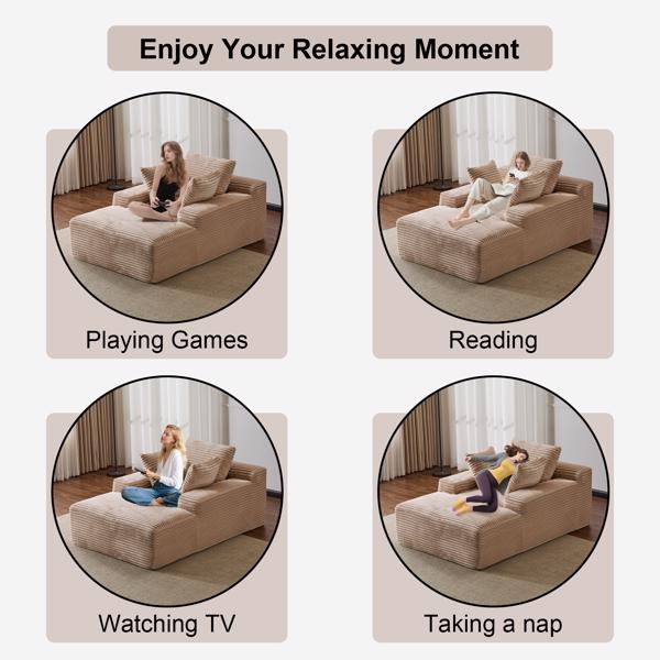 Cushioned Sleeping Sofa