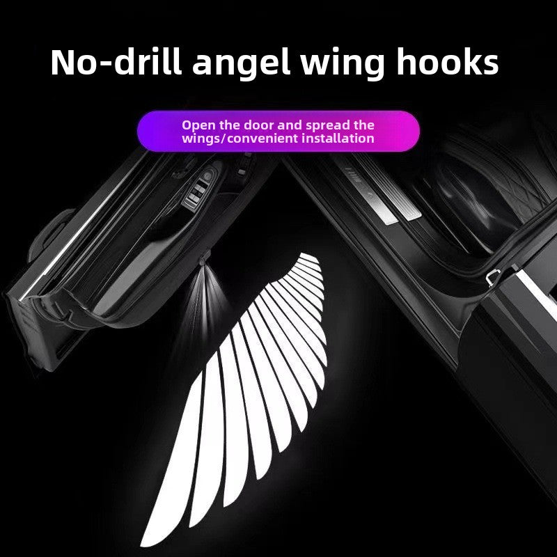 Custom Angel Wings Car Door Projection Light