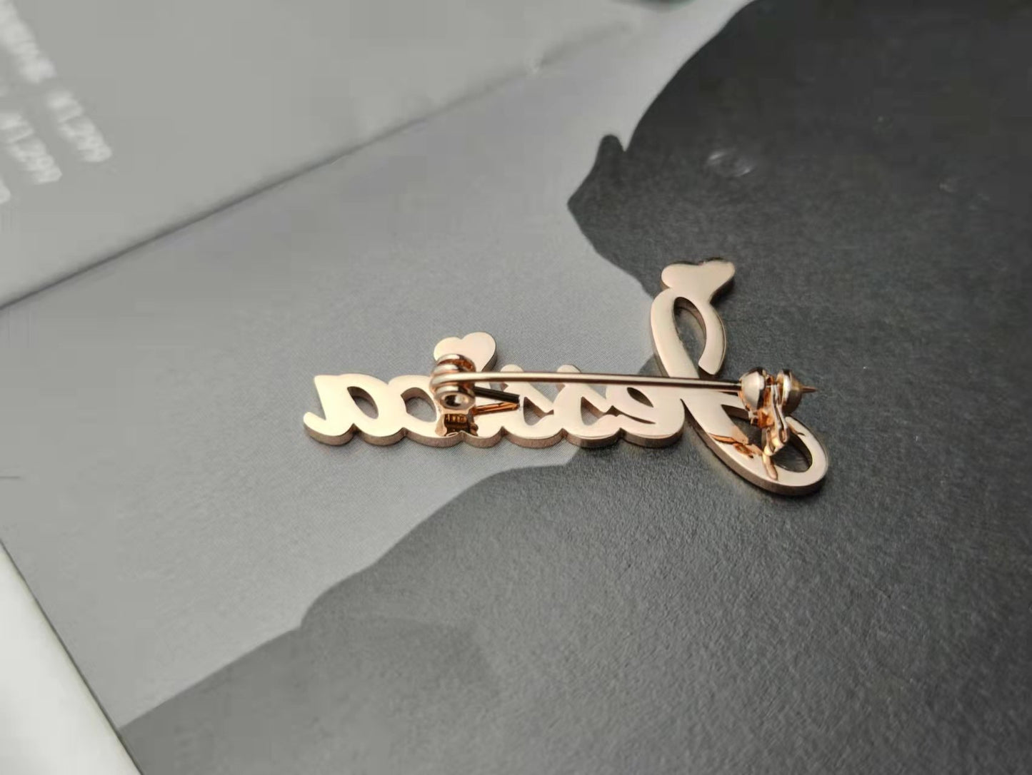 Custom brooch