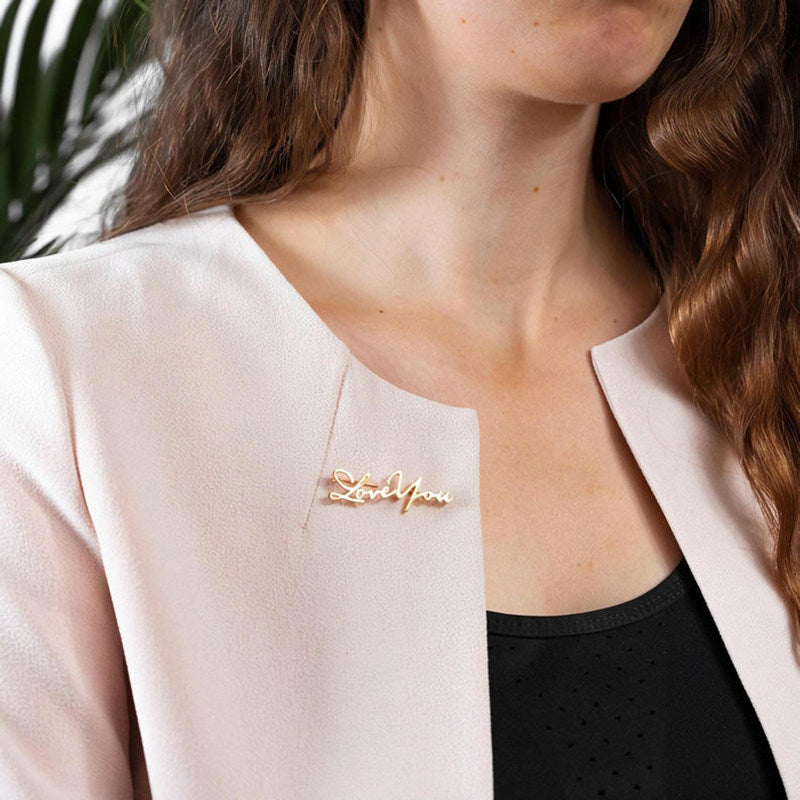 Custom brooch