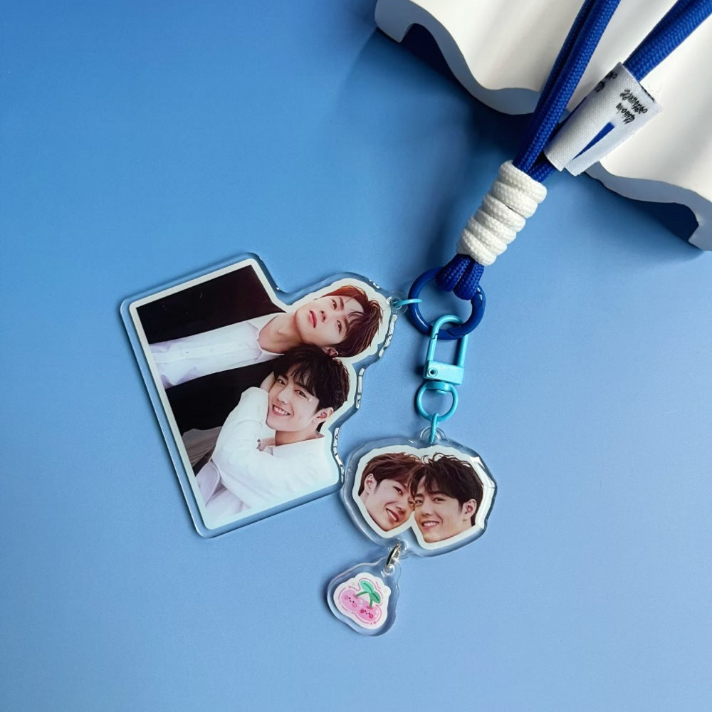 Custom Character Acrylic Keychain Pendant