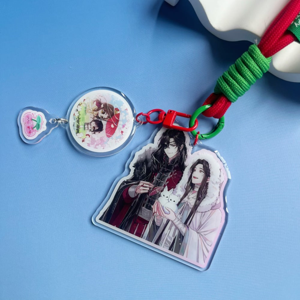 Custom Character Acrylic Keychain Pendant