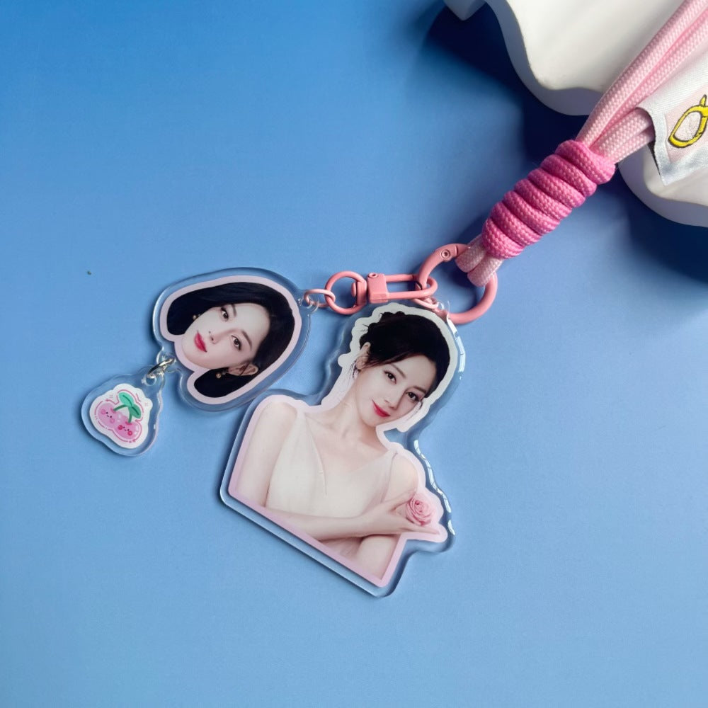 Custom Character Acrylic Keychain Pendant