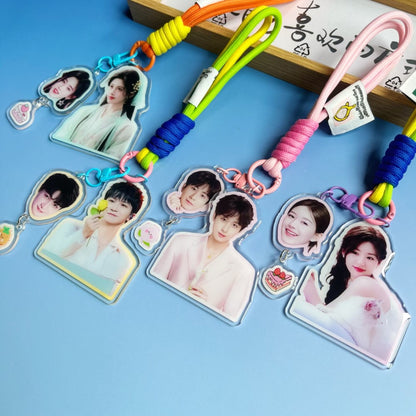 Custom Character Acrylic Keychain Pendant