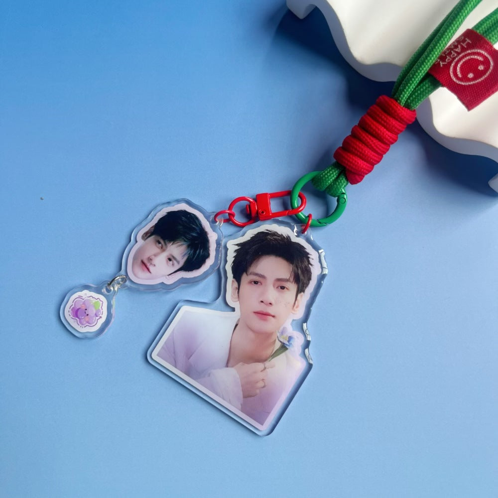 Custom Character Acrylic Keychain Pendant