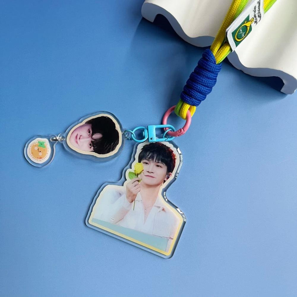 Custom Character Acrylic Keychain Pendant