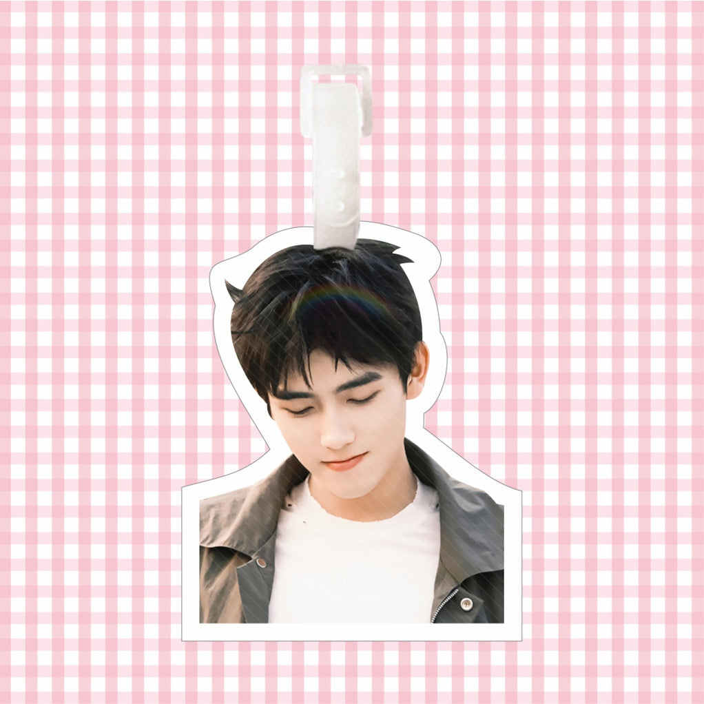 Custom Character Luggage Tag Keychain