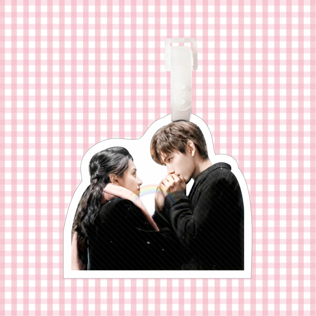 Custom Character Luggage Tag Keychain