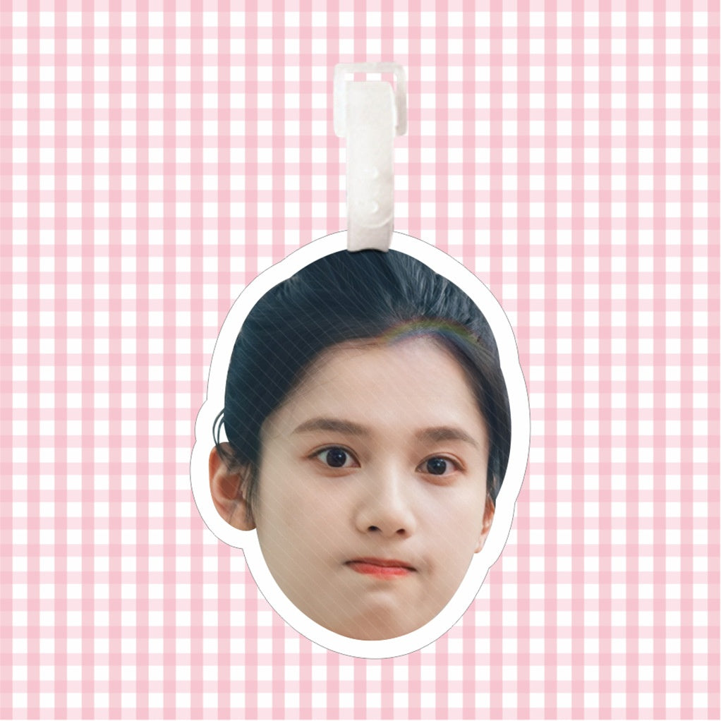 Custom Character Luggage Tag Keychain
