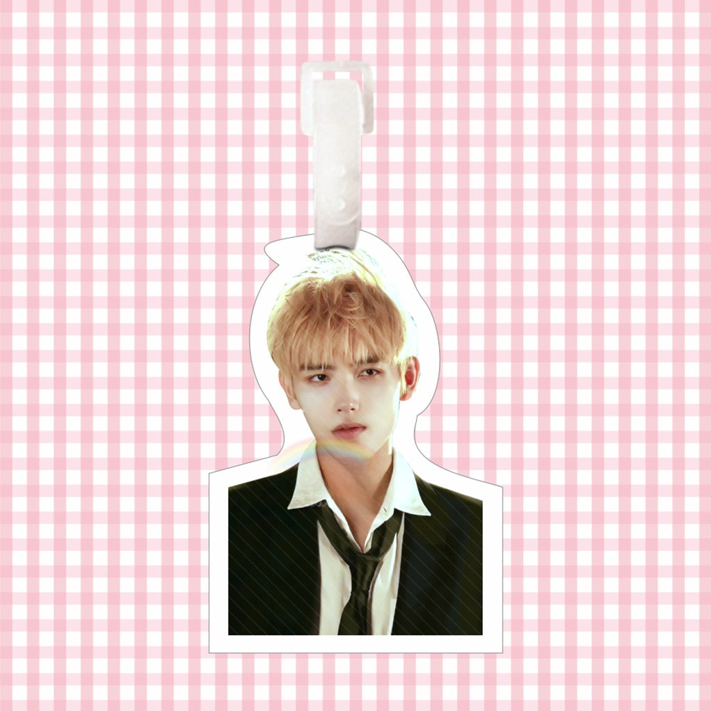 Custom Character Luggage Tag Keychain
