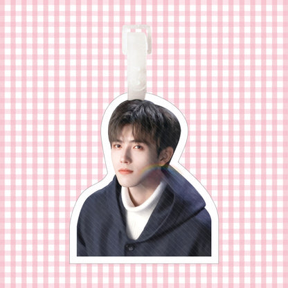 Custom Character Luggage Tag Keychain
