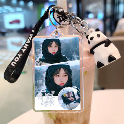 Custom Double-Sided Silicone Keychain