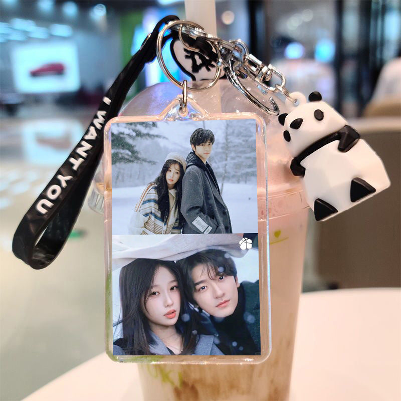 Custom Double-Sided Silicone Keychain