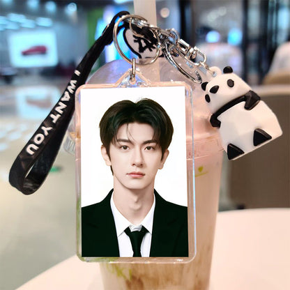 Custom Double-Sided Silicone Keychain